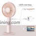 RioRand Handheld Mini Fan with Magnetic Makeup Mirror Desk Fan Portable 1200mAH USB Rechargeable 3 Speed Fan for Indoor and Outdoor activities(Pink) - B07BRSRY39